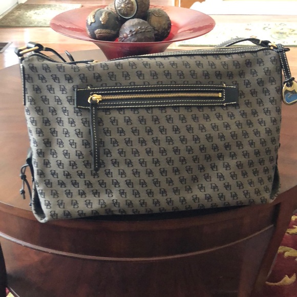 Dooney & Bourke monogram(DB) hobo bag. - Picture 2 of 5
